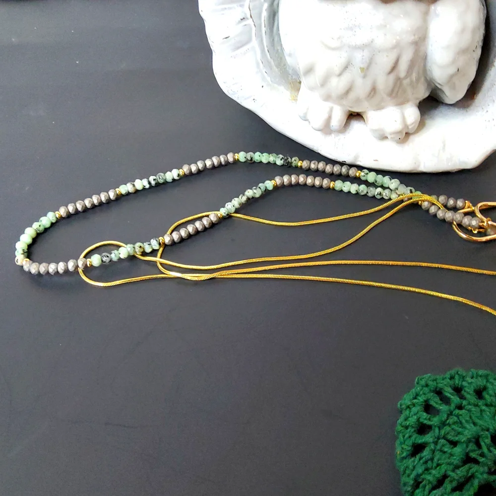 JANE MARIE NWOT goldtone necklace - Picture 7 of 8